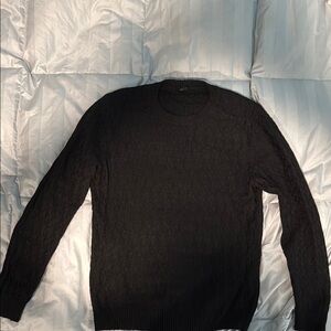 United Colors Of Benetton Black Crewneck Sweater